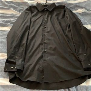 Long black sleeve dress shirt
